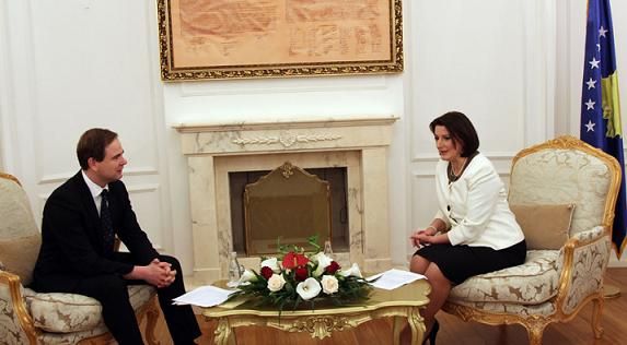 Jahjaga: Kosova'ya Diğer Ülkelere Gibi Aynı Muamele Uygulansın